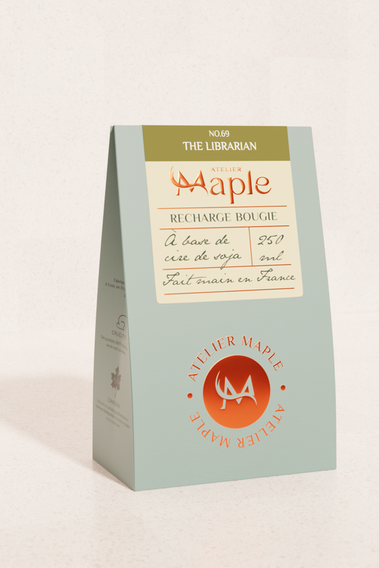 Recharge bougie Recharge - Bougie THE LIBRARIAN 250 ml — Atelier Maple