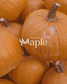 Bougie JACK'O LANTERN ambiance — Atelier Maple