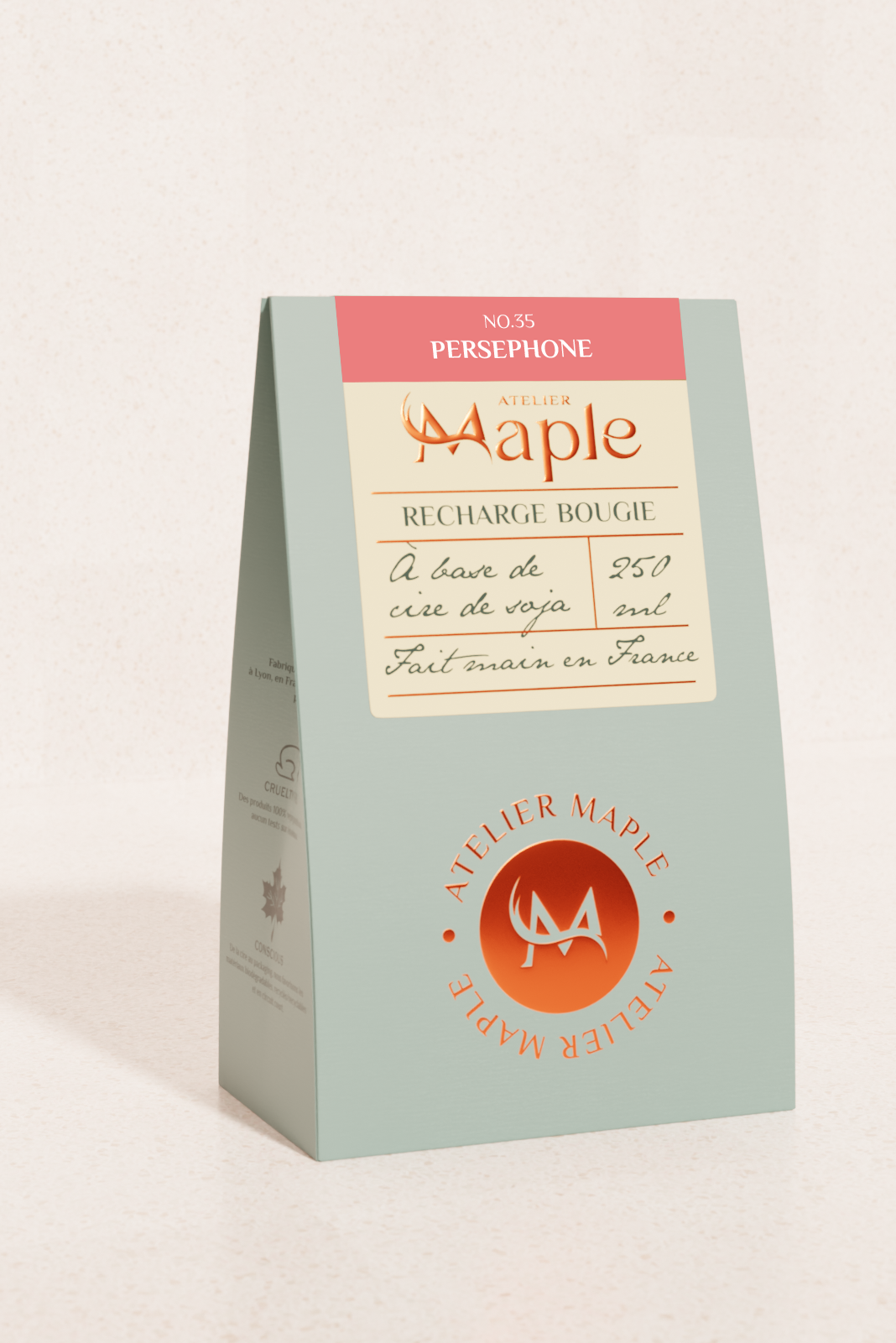 Recharge bougie Recharge - Bougie PERSEPHONE 250 ml — Atelier Maple